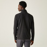 Men's Montes Lightweight Half Zip Fleece Ash_2