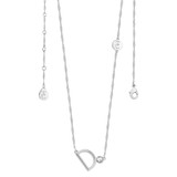 Silver Initial Pendant
