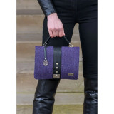 Fiona Crossbody Purple Plain 
