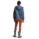 Regatta Orla Kiely Waterproof Pack-It Jacket Navy Tall Flowers-3