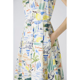Amalfi Print Cotton Dress