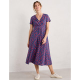 Chapelle Dress Looping Floral Dark Voyage