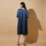 Anna May Cape Sleeve Dress