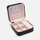 PU Saffiano Leather Bespoke Jewellery Travel Case