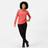 Sweethart Lightweight Half-Zip Fleece Mineral Red