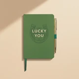 Vintage Sass Notebook with Pen - Lucky You 