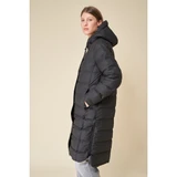 Puddle Puffer Long Jacket Black