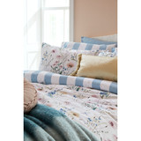Alford Meadow Reversible Delphinium Blue Quilt Set  - Super King