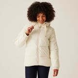 Arilie Ladies Quilt Jacket Cream
