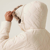 Fritha III Ladies Quilt Jacket Cream