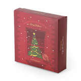 Exclusive Set of 4 Decorations (Holly Frame, Robin, Nutcracker, Tree)