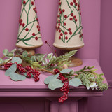 Eucalyptus, Berry & Pinecone Garland - 1.5m