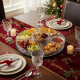 Trinity Lazy Susan Serving Set