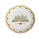 Large Plate With Houses
