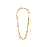 Gold Plated Connect Recycled Necklace