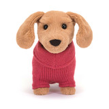 Sweater Sausage Dog Pink 