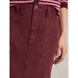 Maren Midi Skirt Dark Plum