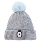 Reversible Hat With Removeable Led Torch