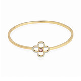 Le Fleur Collection Gold Bangle