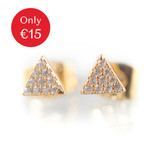  Petite Triangular Earrings   