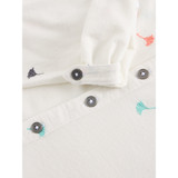 Annie Embroidered Jersey Shirt Cream