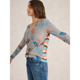Nelly Long Sleeve Tee Coral