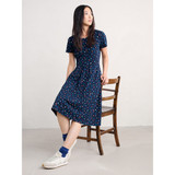 April Dress – Abstract Spot
