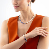 Blue & Gold Necklace