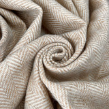 Heritage Wool Throw Sandstone 