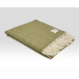 Spring Green Merino Wool Throw
