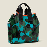 Carryall Large Tote - Kaleidoscope Emerald Gloss