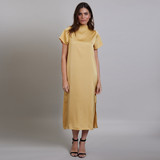 Swanzy Epaulet Shoulder Dress Buttercup