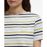 Ladies Short Sleeve Bradley Top – Cloud Stripe