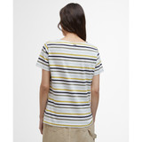 Ladies Short Sleeve Bradley Top – Cloud Stripe