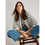 Belle Stitchy Cardigan – Blue