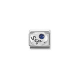 Silver September Sapphire - Composable Charm