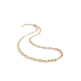 Minimals Paperclip Necklace - 14kt GoldFill