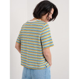 Copseland T-Shirt - Stripe Pellitras Tumeric