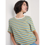 Copseland T-Shirt - Stripe Pellitras Tumeric