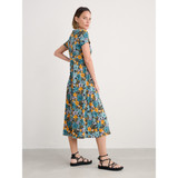 Chapelle Citrus Frill Dress – Poseidon