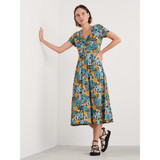 Chapelle Citrus Frill Dress – Poseidon