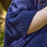 Michelle Cable Cape – Navy