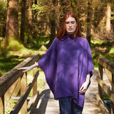 Michelle Cable Cape – Purple