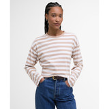 Barbour Bede Oversized Top – Pale Camel  