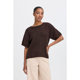 Ihkamara Short Sleeve Top – Chocolate Torte