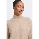 Ihducie Long Sleeve Jumper – Oatmeal Melange