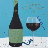 Belly Elle Happy Birthday Cheers Dad