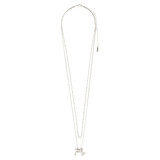 Between Necklace – 2-in-1, Silver-Plated