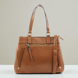 Dice Starfire Double Handle Bag – Tan
