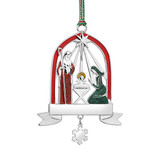 Nativity with Star Christmas Tree Decoration